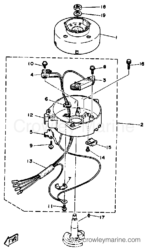 Yamaha Motors 3MLHR - GENERATOR