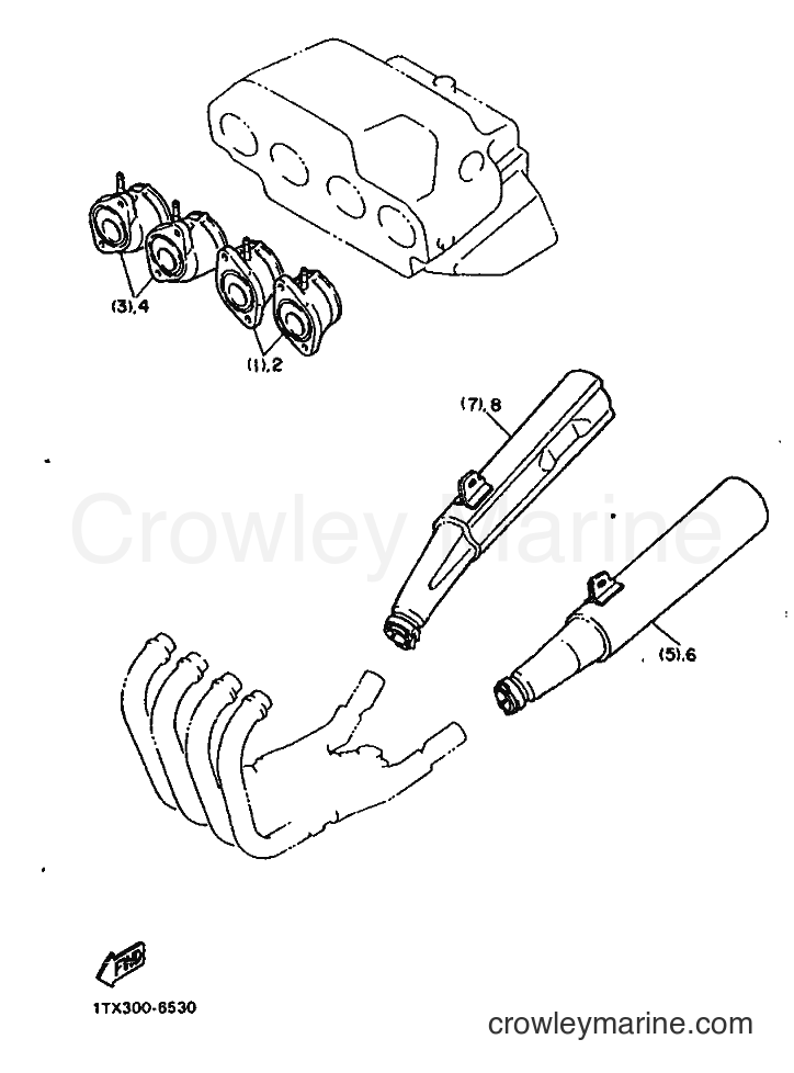 1987 Sport Bike FJ1200 - FJ1200 (1TX) [999] - ALTERNATE FOR ENGINE