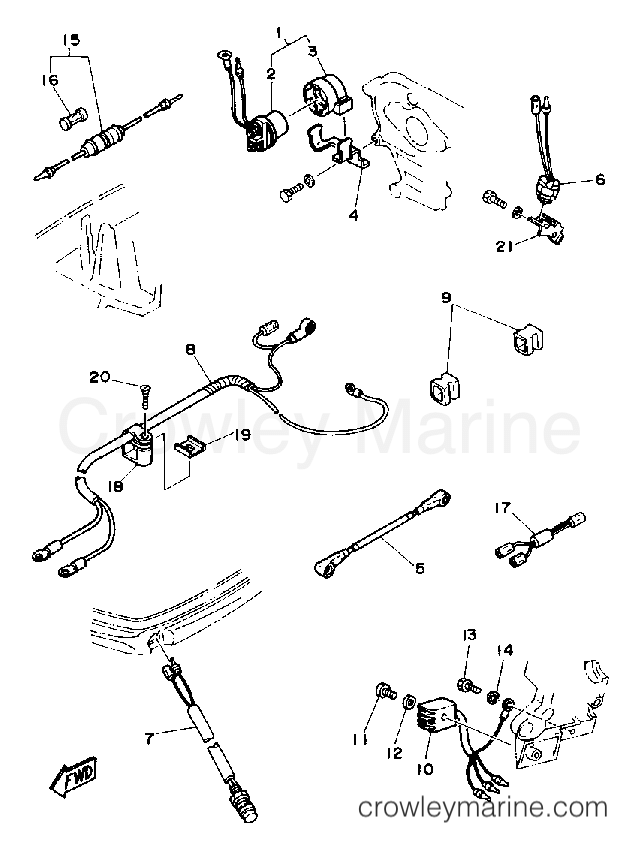 Yamaha Motors CV25ELD - ELECTRICAL 3 (C25EM)