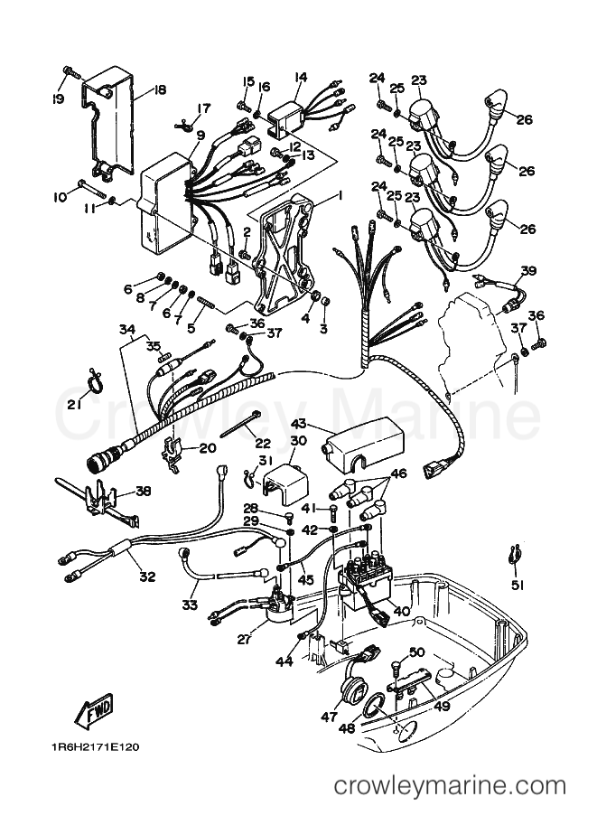 Yamaha Motors 60F (6H20) [020] - ELECTRICAL 1