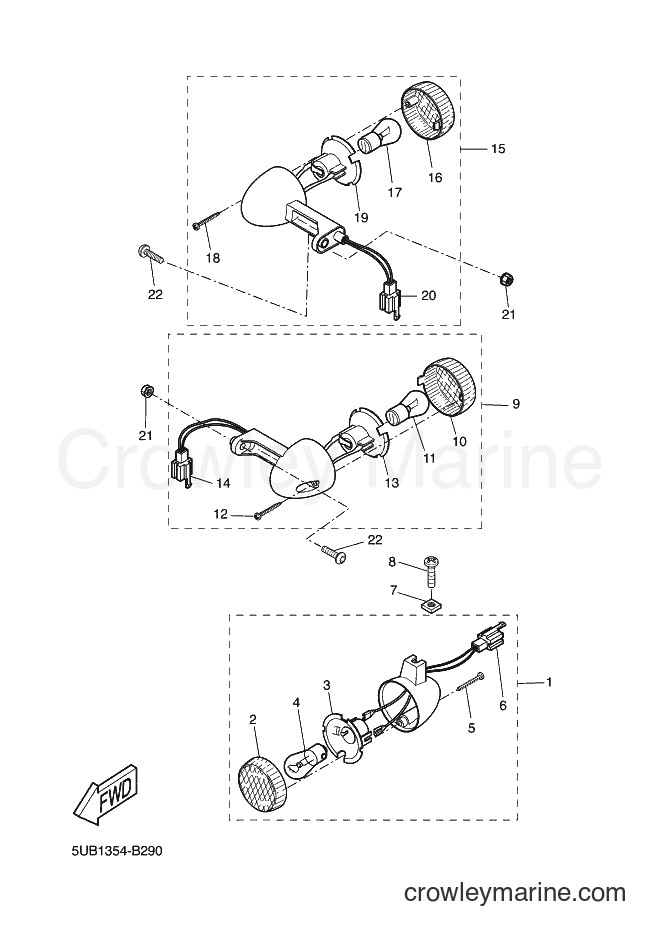 Yamaha Motors YH50 (5UB2) [010] - FLASHER LIGHT