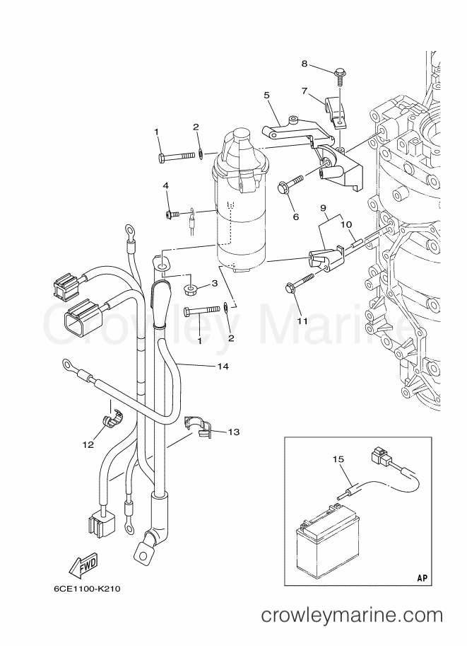 Yamaha Motors LF300CA (6CF5) [150] - ELECTRICAL 5