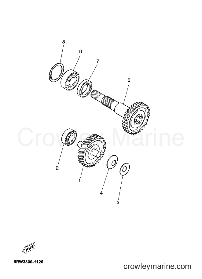 Yamaha Motors CS50Z (49DN) [020] - TRANSMISSION