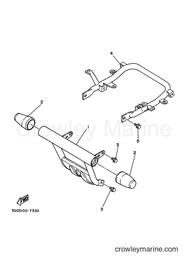 1999 ATV YF350Z - YF350Z (5FK4) [010] - GUARD