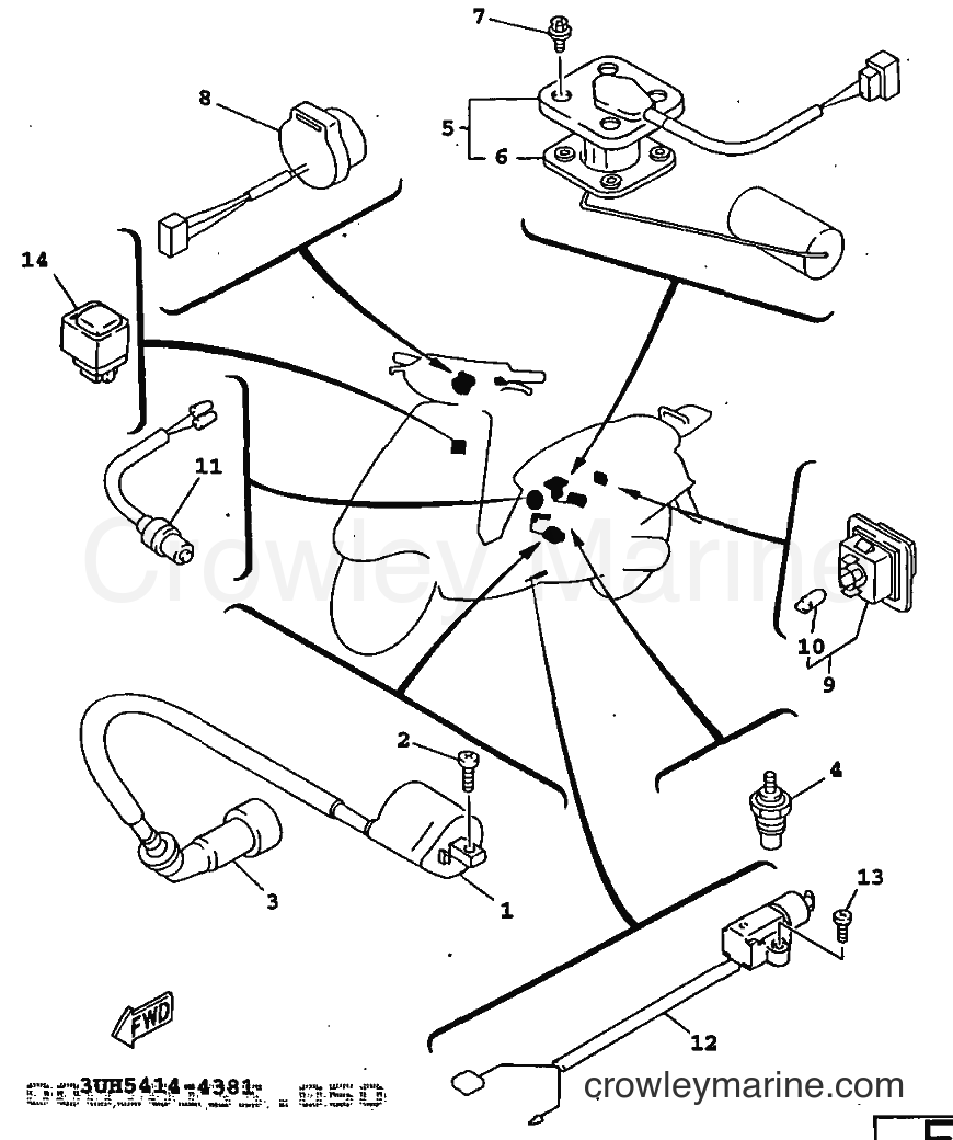 1997 Scooter XC150LC - XC150LC (5EE2) [999] - ELECTRICAL 2
