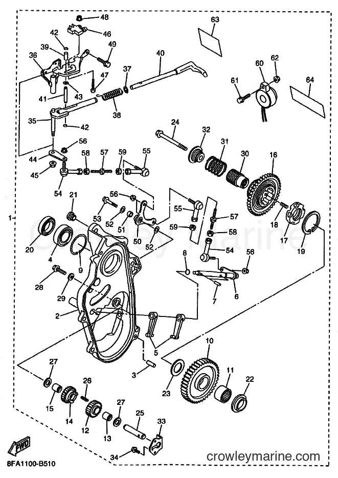 Yamaha Motors RX10M (8EP2) [010] - ALTERNATE FOR DRIVE