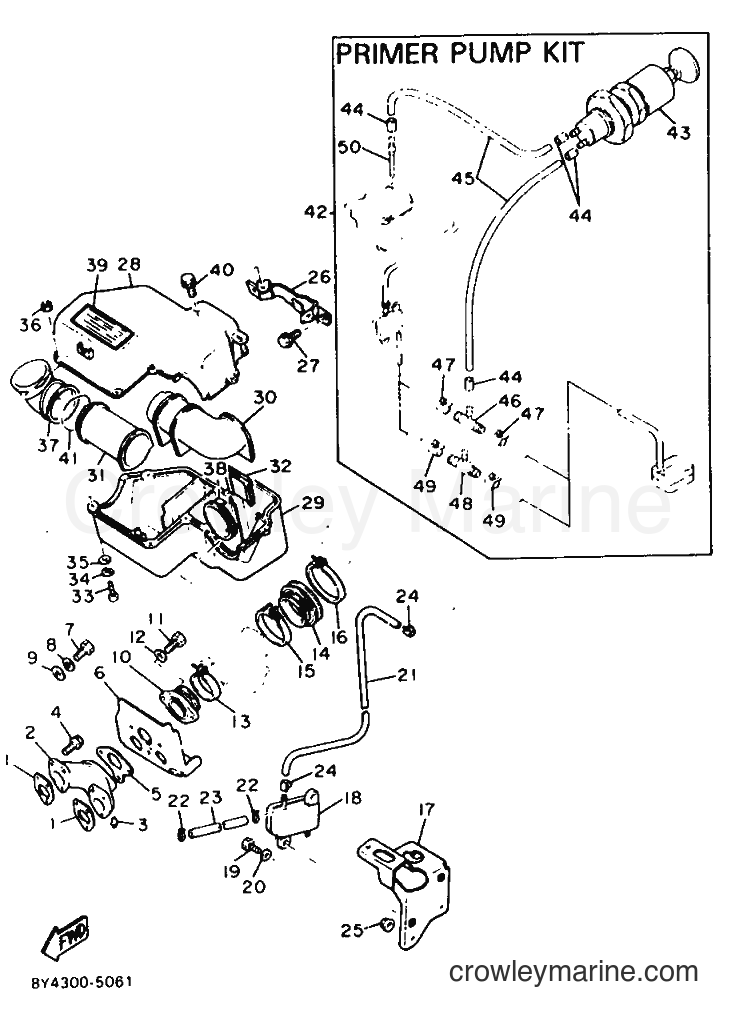 1988 Snowmobile ET340 - ET340 (84W) [999] - INTAKE
