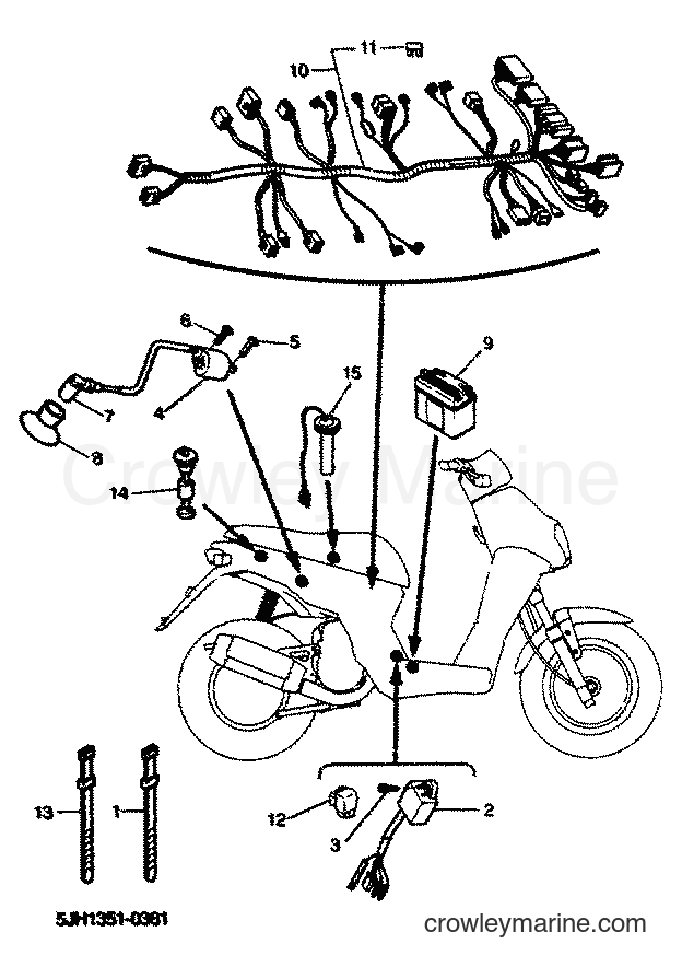 Yamaha Motors EW50 (5LH3) [010] - ELECTRICAL 2