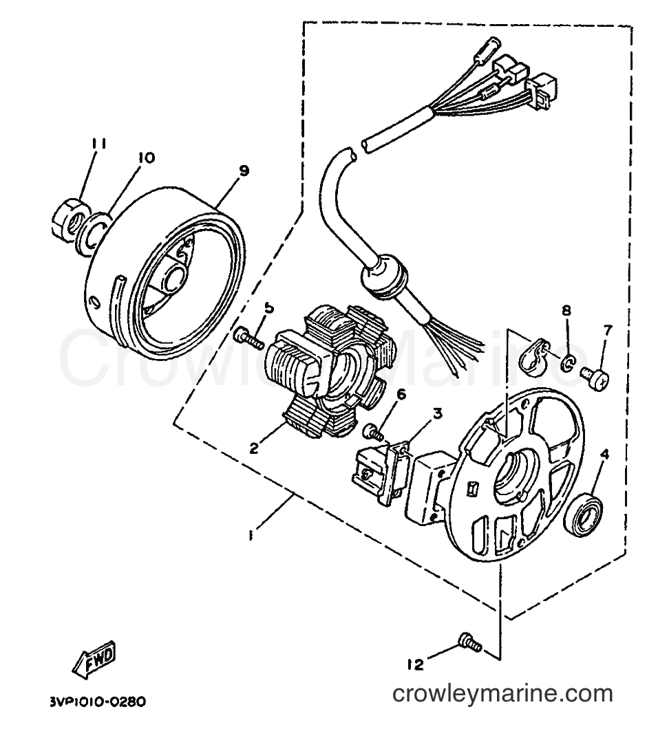 1994 Scooter YE50 - YE50 (4FW4) [999] - LICHTMASCHINE