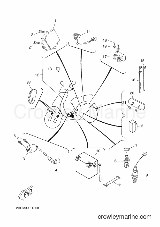 Yamaha Motors YN50FU (2ACN) [050] - ELECTRICAL 2