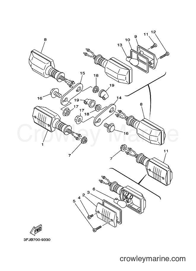 1999 Dirt Bike DT175 - DT175 (3FJB) [010] - FLASHER LIGHT