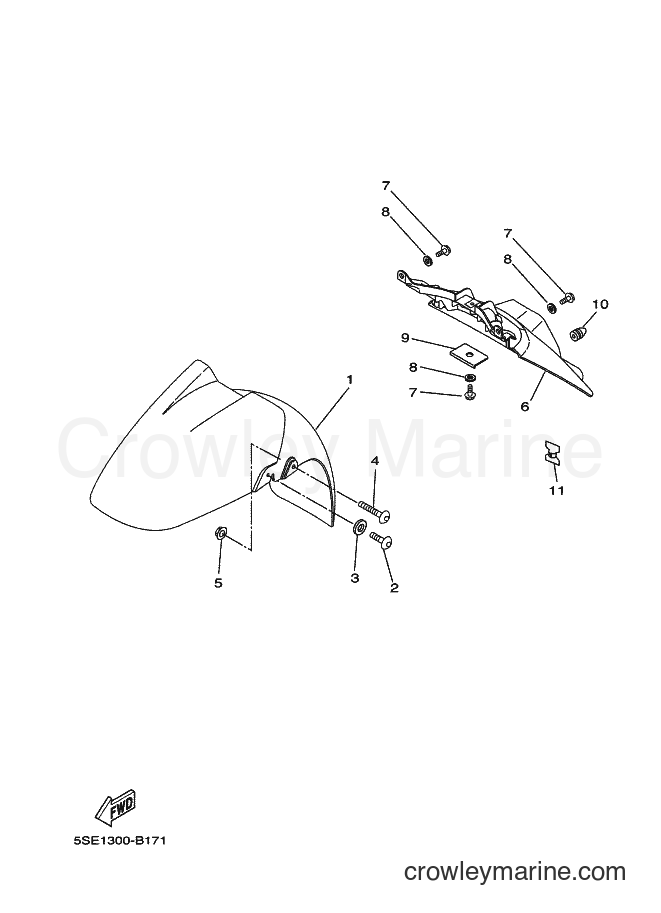 Yamaha Motors VP300 (5SE1) [040] - FENDER