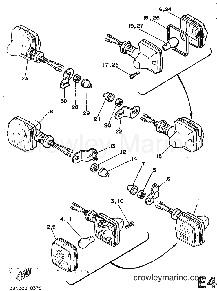1989 Dirt Bike DT125R - DT125R (3PY1) [999] - FLASHER LIGHT