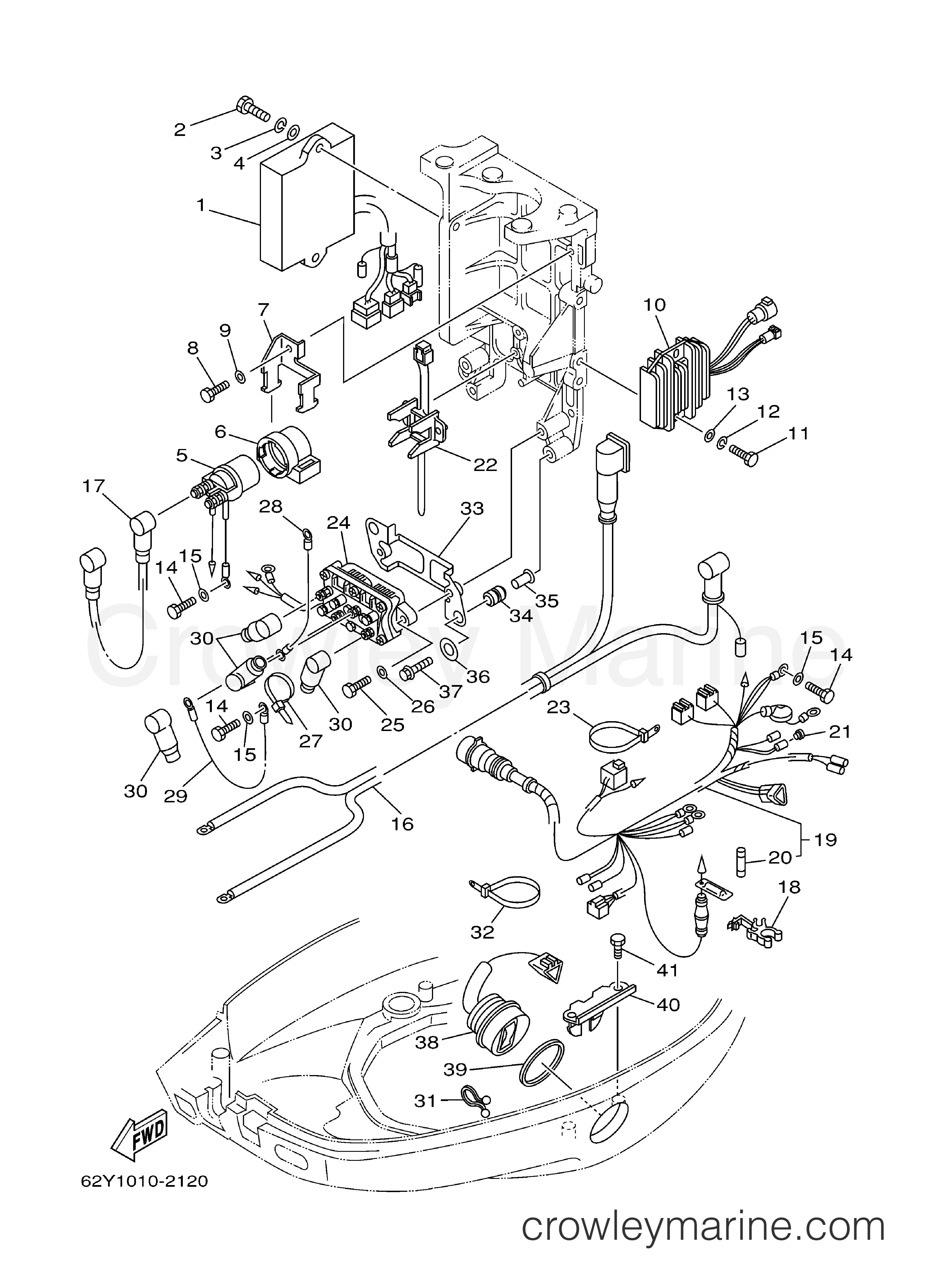 Yamaha Motors T50TLRB - ELECTRICAL 2