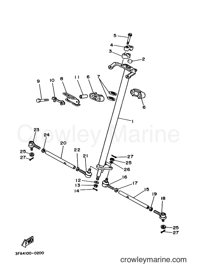 Yamaha Motors YFA1 (3FAC) [999] - STEERING