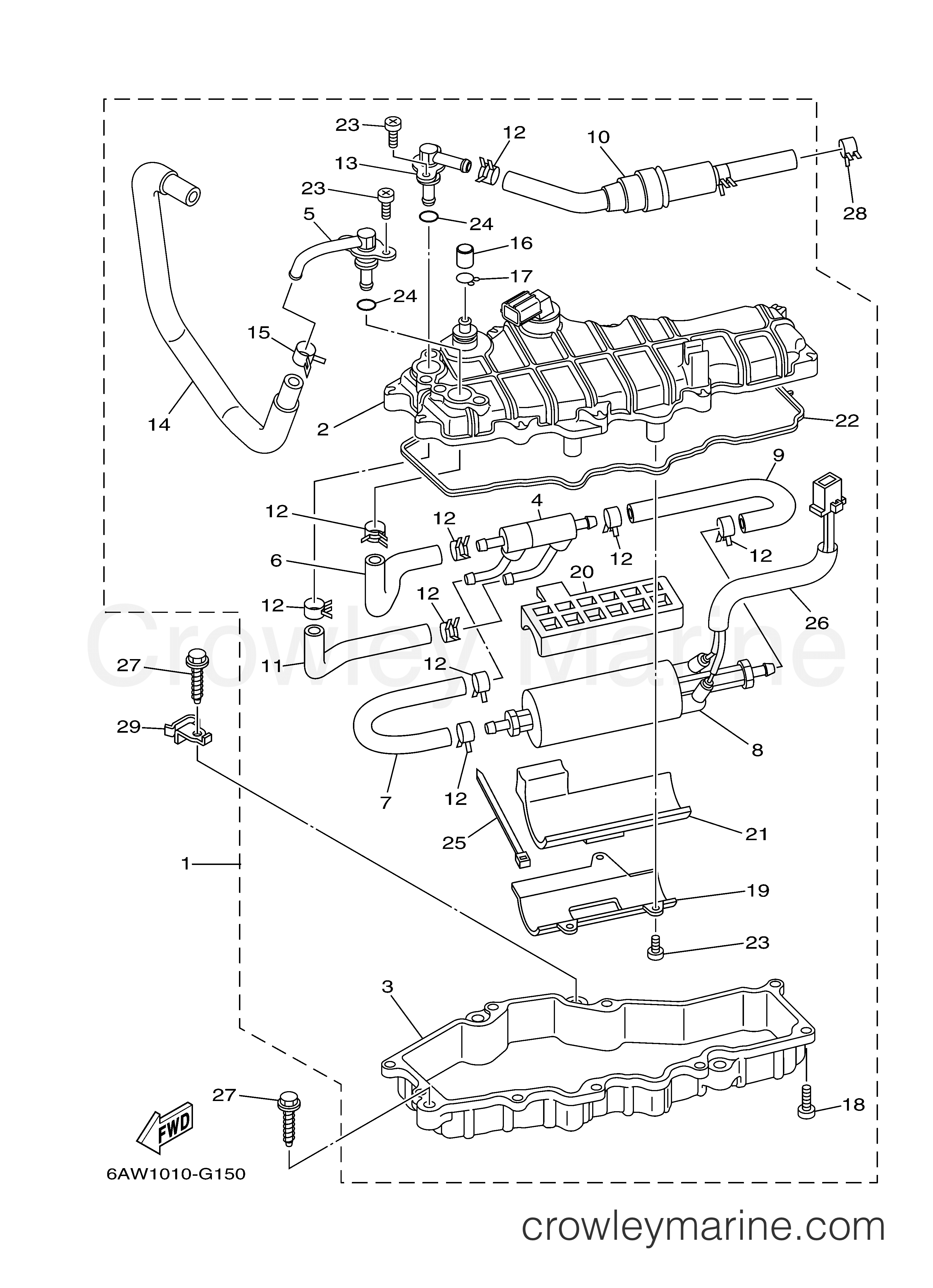 Yamaha Motors F300TUR - FUEL 2