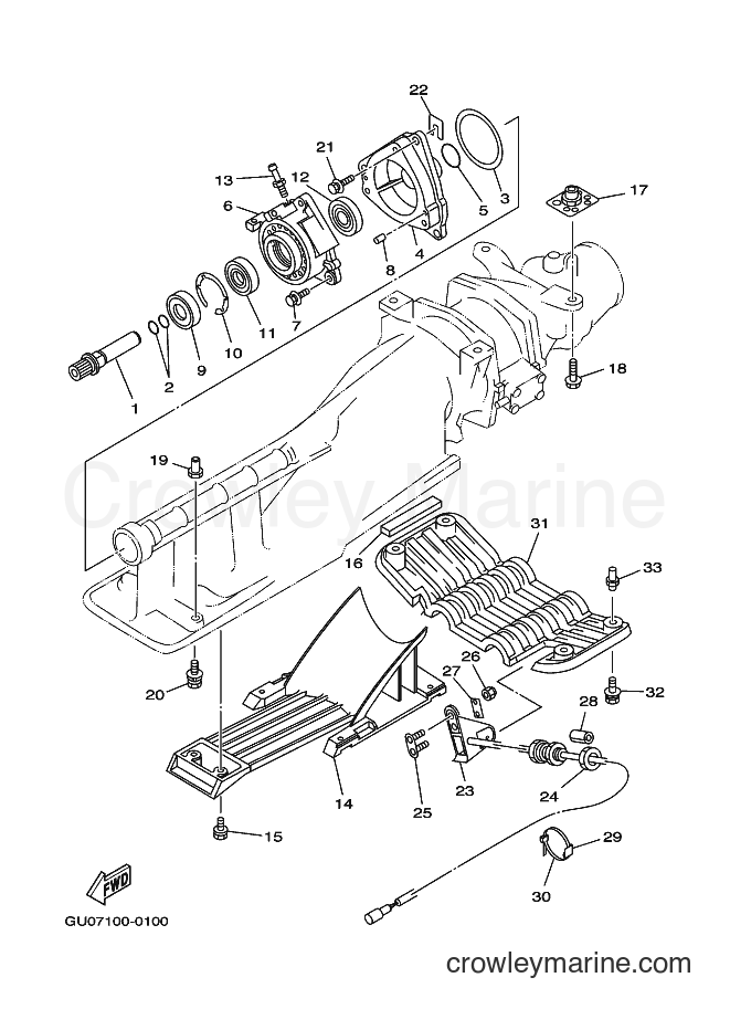 Yamaha Motors JET FOT GP800Y (66E7) [020] - JET UNIT 2