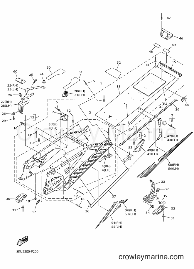 2015 Snowmobile SRV10ML2 - SRV10ML2 (8KU2) [010] - FRAME 2