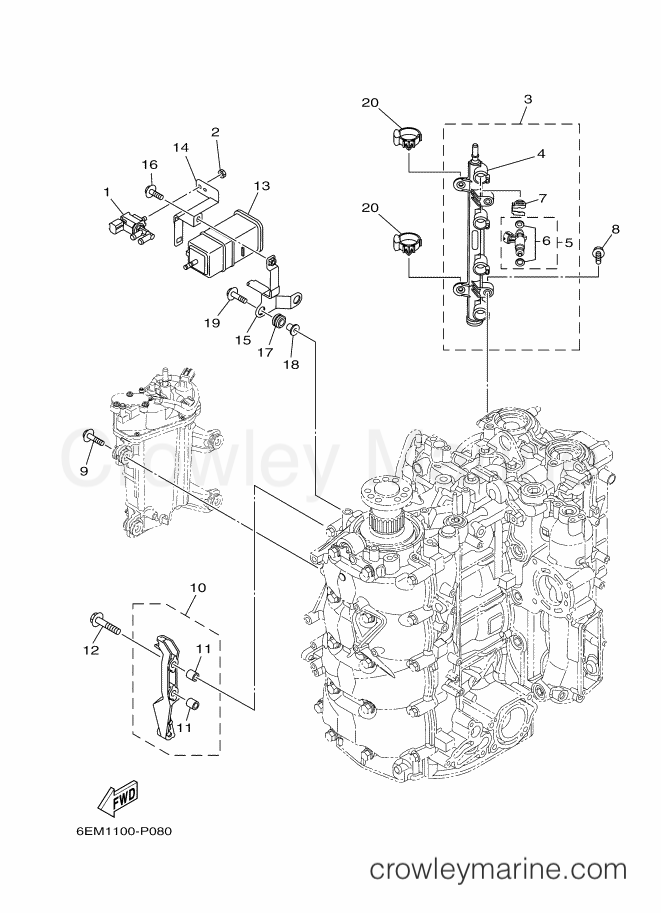 INTAKE 2 - 2017 International 130hp F130LA-2017 (6EM3) [020] | Crowley ...