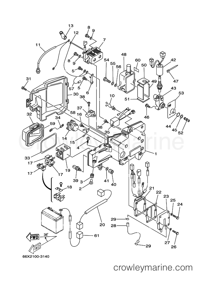 Yamaha Motors 225GETOL (66K2) [030] - ELECTRICAL 3