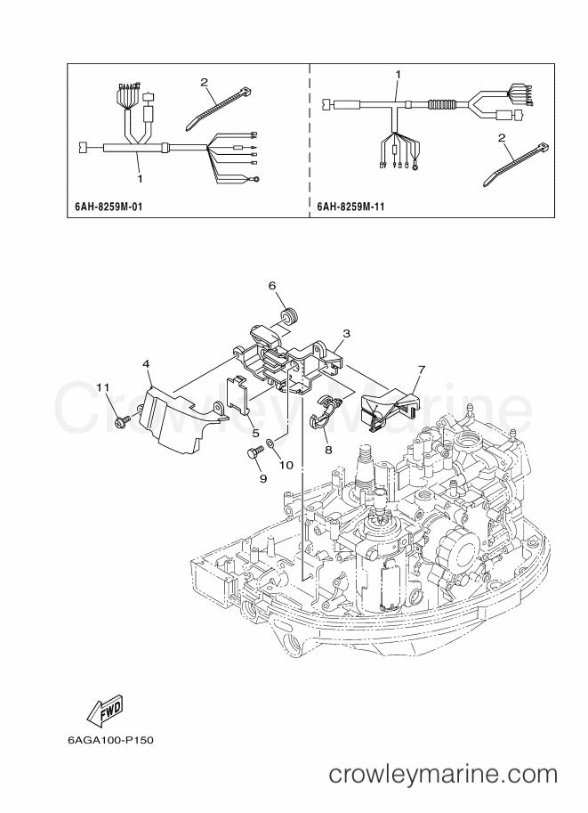 Yamaha Motors F15LEHA-2017 (6AGC) [490] - ELECTRICAL 3