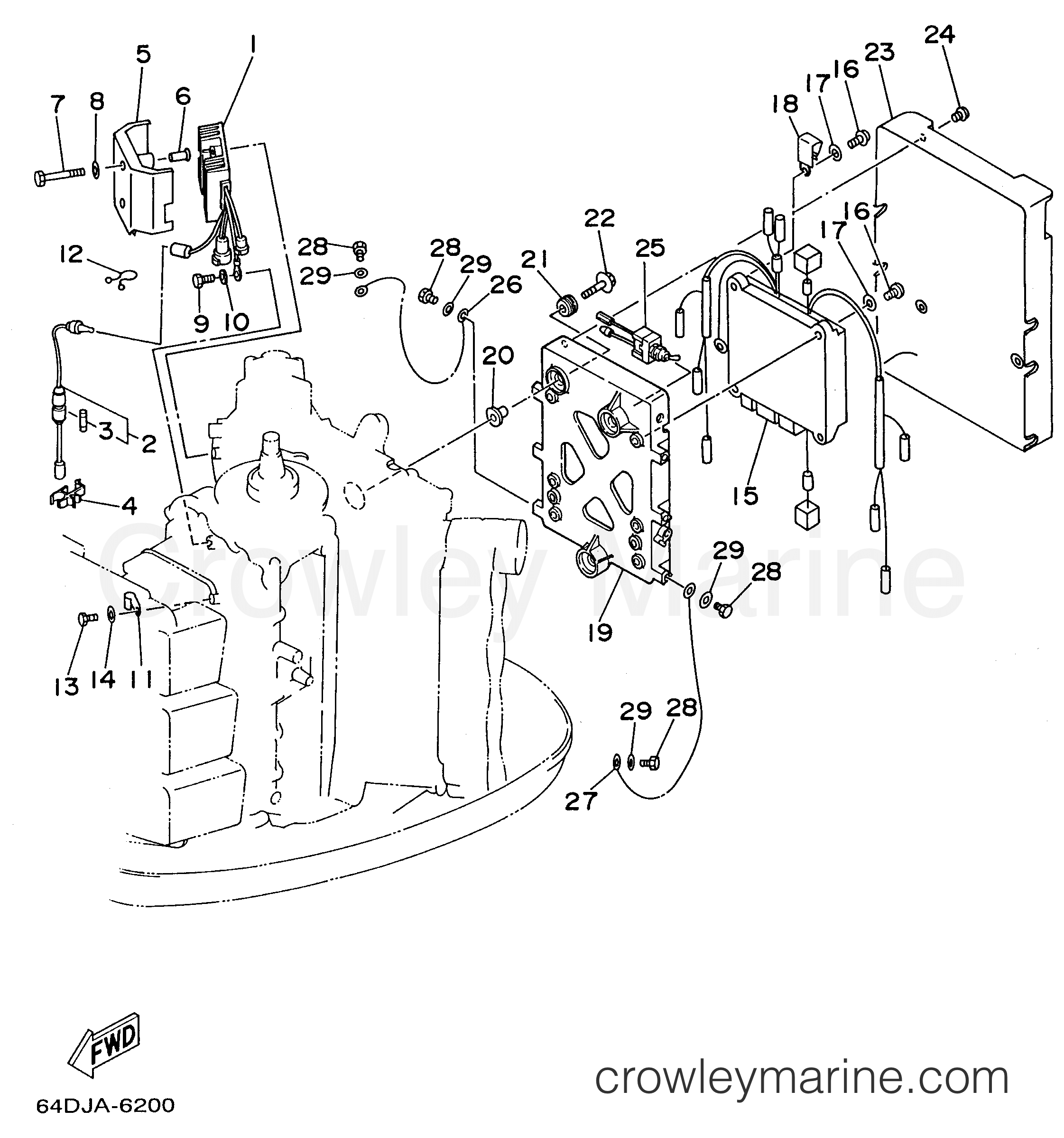 Yamaha Motors P150TLRV - ELECTRICAL 1