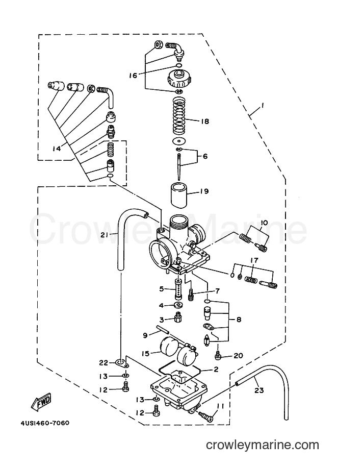 1997 Scooter V110 - V110 (4VM1) [999] - CARBURETOR