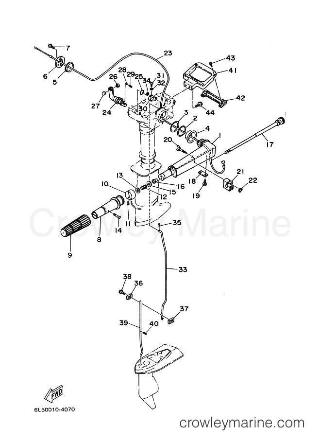 Yamaha Motors 3MSH (6L5) [080] - LOWER CASING & DRIVE