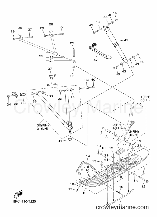 Yamaha Motors SRS10MS53 (8MR1) [010] - SKI