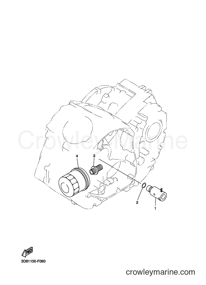 Yamaha Motors XVS1300A (3D8F) [010] - OIL CLEANER