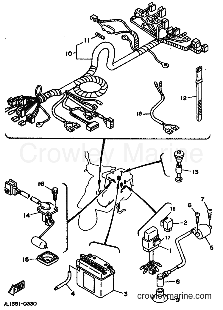 1994 Scooter CW50 - CW50 (4EY2) [999] - ELECTRICAL 2