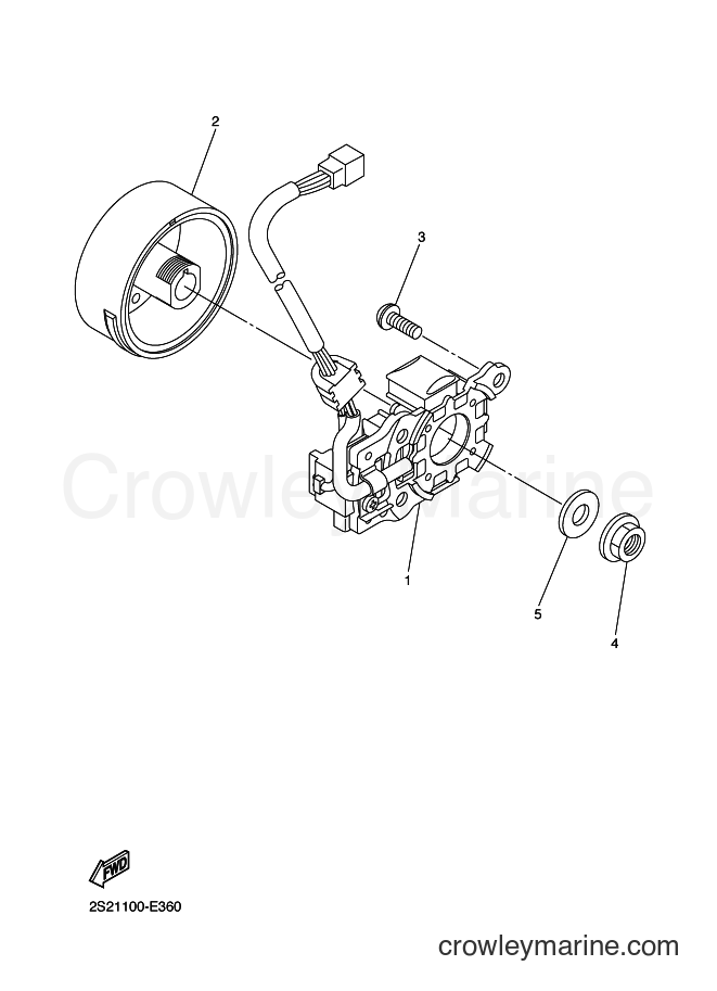 2008 Dirt Bike YZ450F - YZ450F (2S2B) [020] - GENERATOR