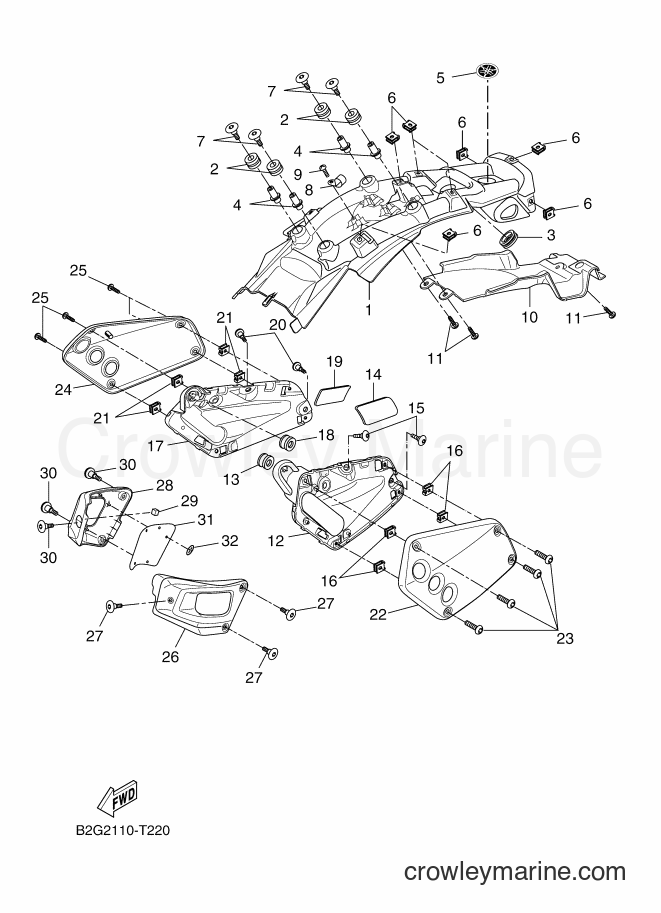 Yamaha Motors MTM690 (B2G1) [010] - SIDE COVER