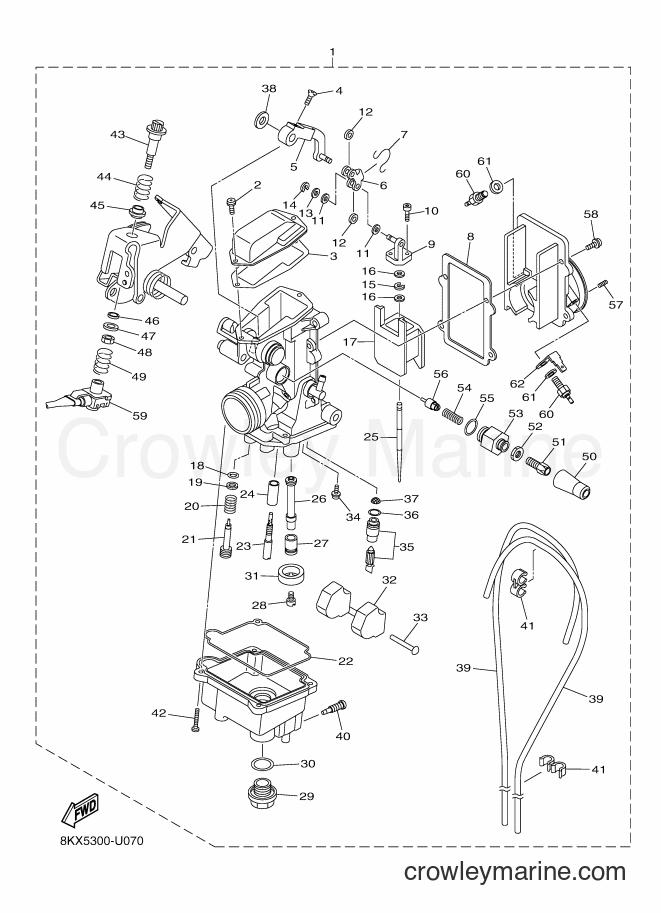 2019 Snowmobile VK540F - VK540F (8KX5) [020] - CARBURETOR