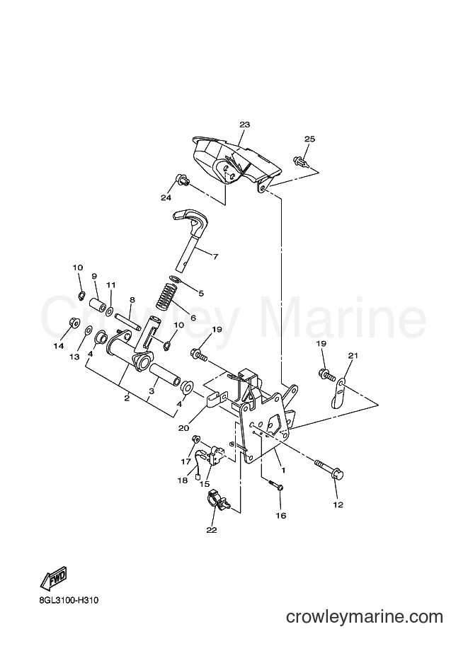 Yamaha Motors RFX10RSS (8HK8) [010] - TRACK DRIVE 3