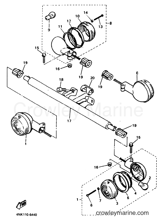 1996 Cruiser XVZ13AT - XVZ13AT (4NL3) [010] - FLASHER LIGHT