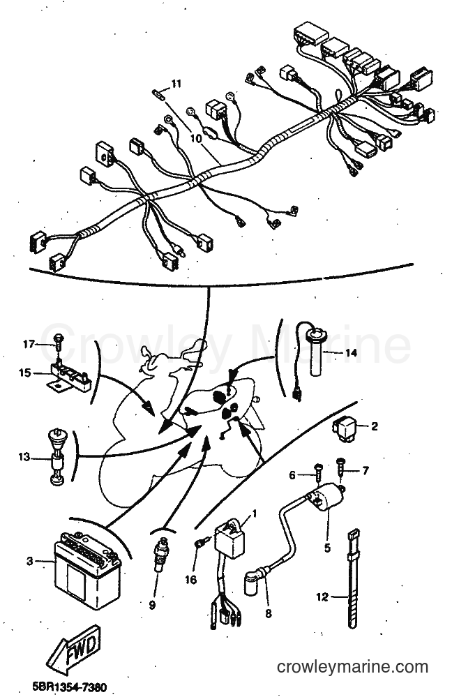 1998 Scooter YQ50 - YQ50 (5DR3) [999] - ELECTRICAL 2