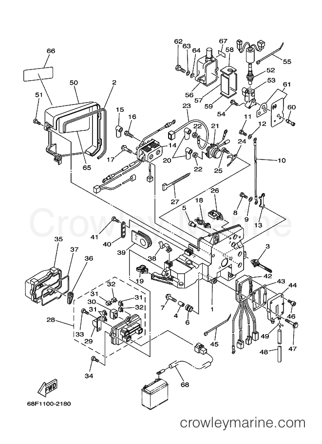 Yamaha Motors Z200N (68F1) [080] - ELECTRICAL 3
