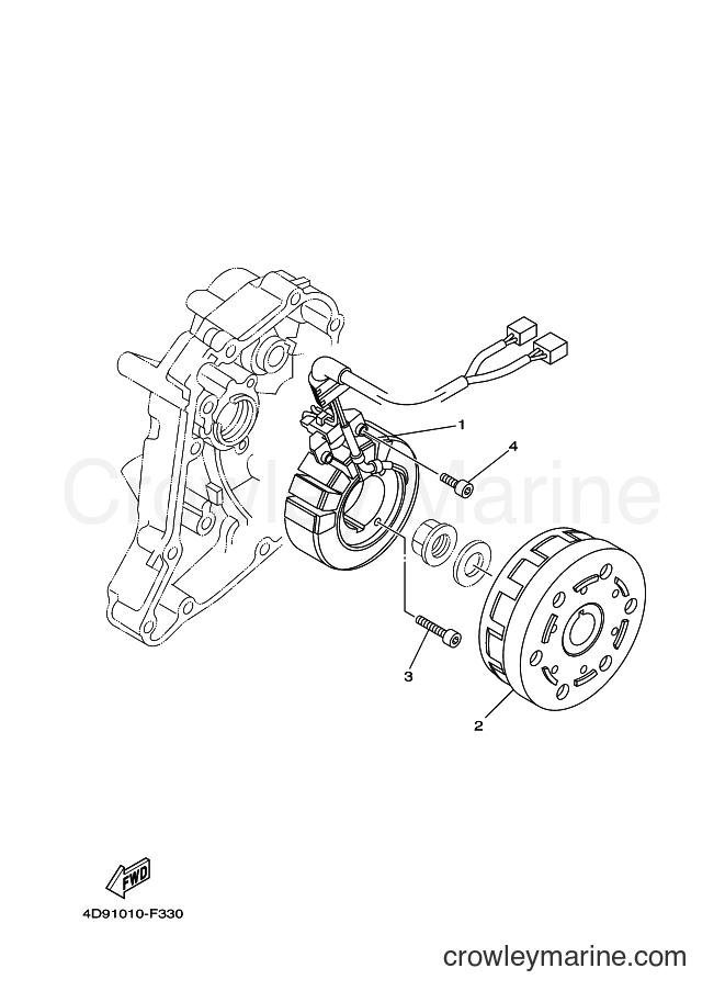 Yamaha Motors YP250 (4D94) [010] - GENERATOR