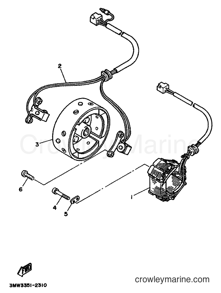 Yamaha Motors SR125 (3MW3) [999] - GENERATOR