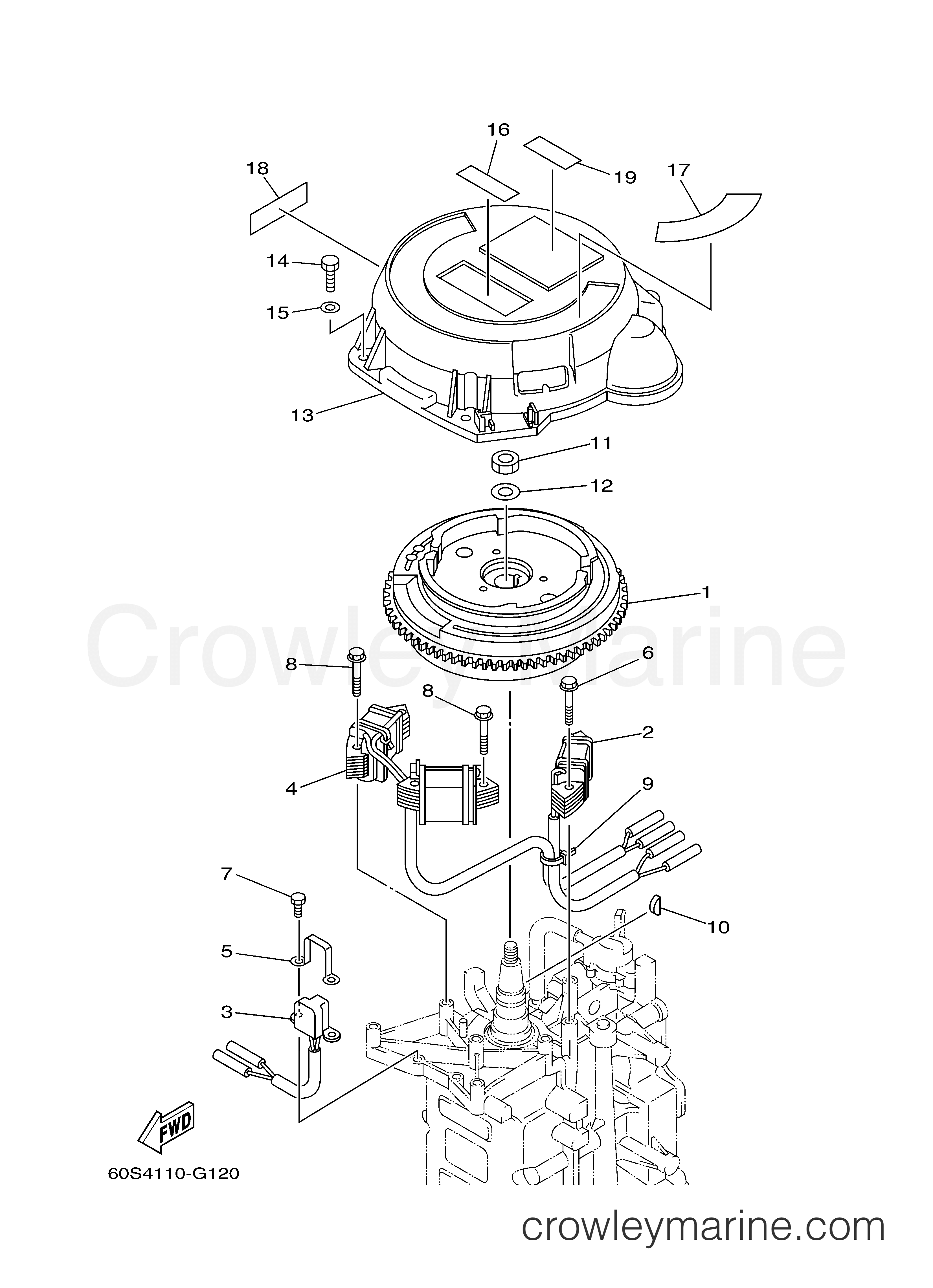 Yamaha Motors T8DPLR - GENERATOR