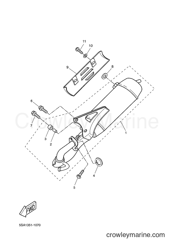 2002 Scooter EW50 - EW50 (5LH5) [030] - EXHAUST