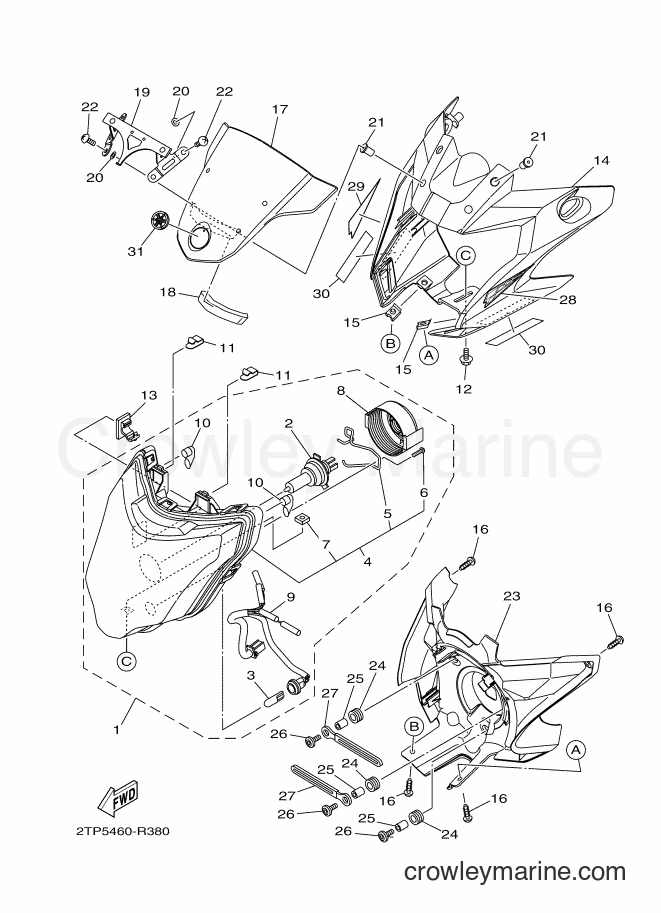 2016 Street Bike FZ150 - FZ150 (2TP5) [010] - HEADLIGHT
