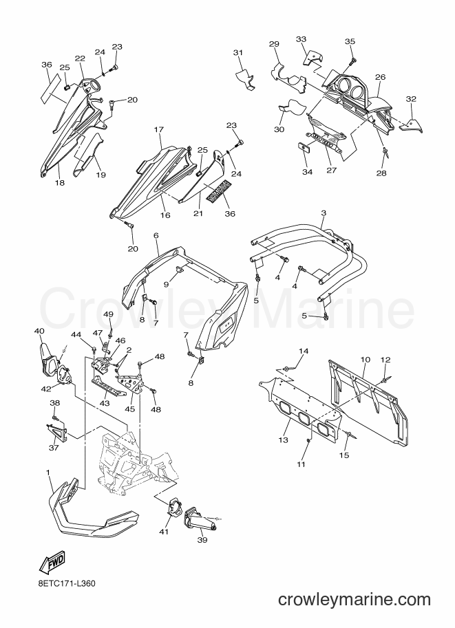 Yamaha Motors RS10VT (8ETC) [020] - BUMPER