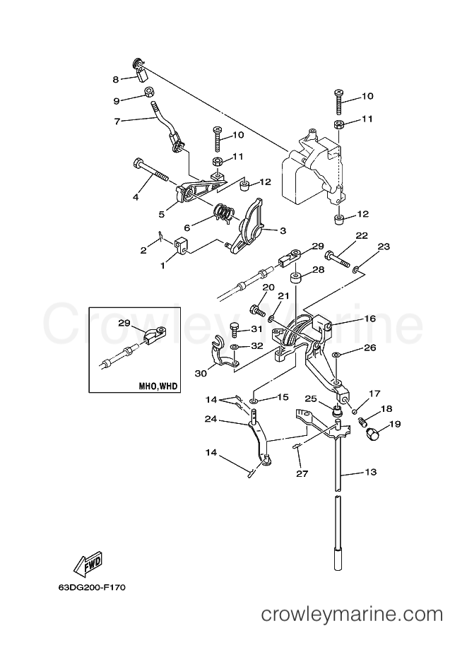 Yamaha Motors 50H (63G6) [060] - CONTROL