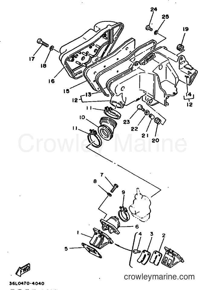 Yamaha Motors RX100 (36L) [999] - INTAKE