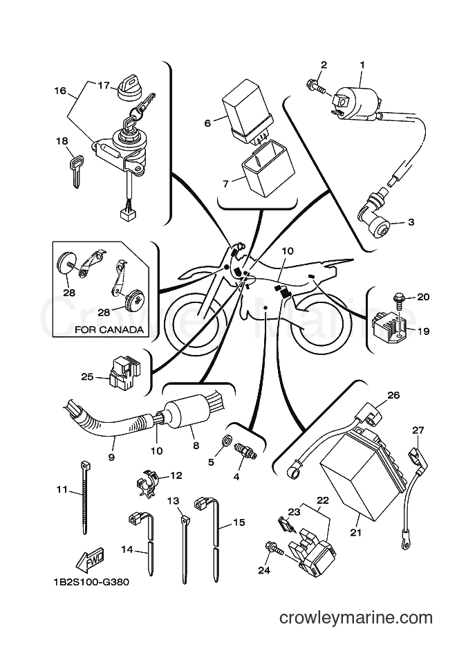 2010 Dirt Bike TT-R125LWE - TT-R125LWE (19CG) [010] - ELECTRICAL 1