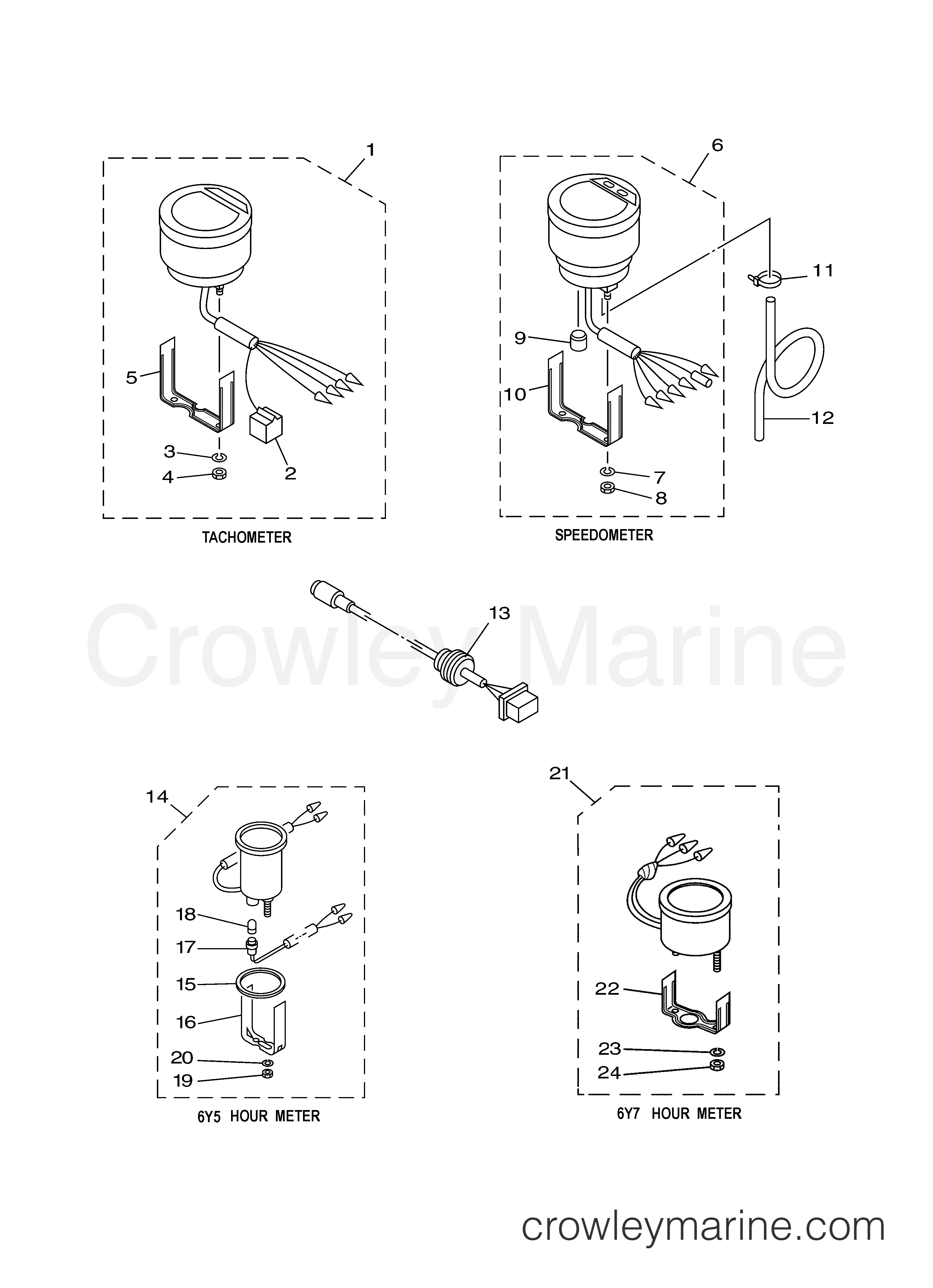 Yamaha Motors Rigging 2007 - INSTRUMENTS DIGITAL 1