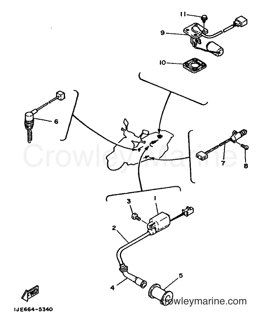 1993 Scooter XC125 - XC125 (3TE3) [999] - ELECTRICAL 2