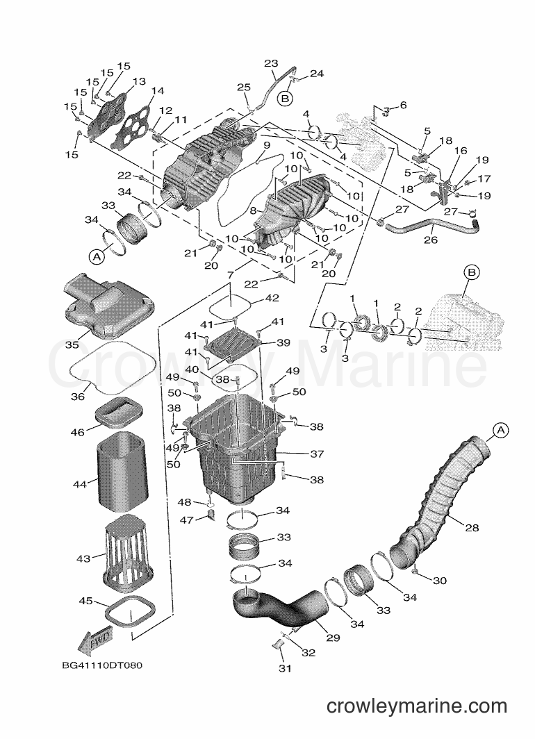 Yamaha Motors YXF850E (BG4E) [010] - INTAKE